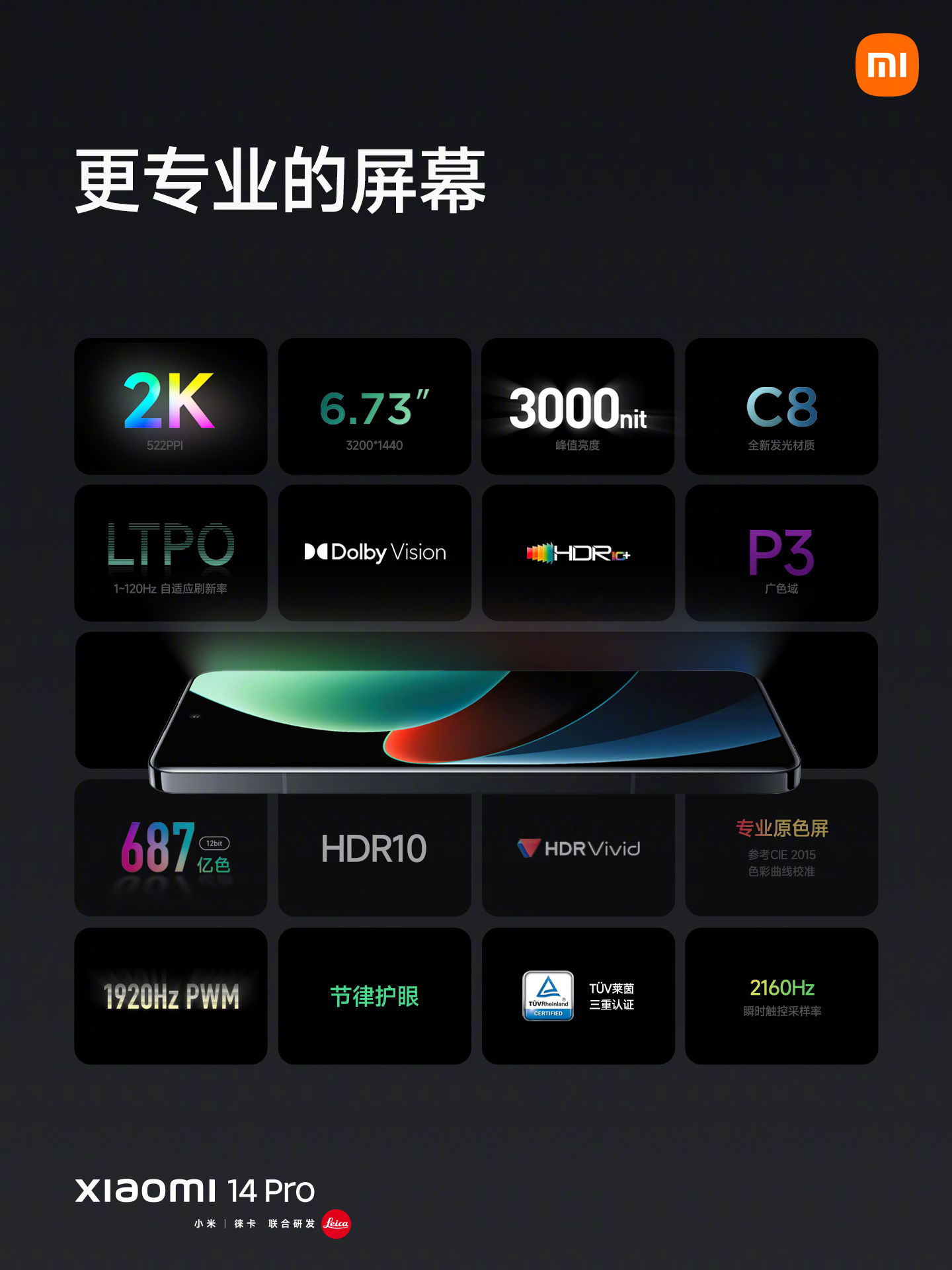 Xiaomi 14 Pro (Titanium 1TB) - Specs