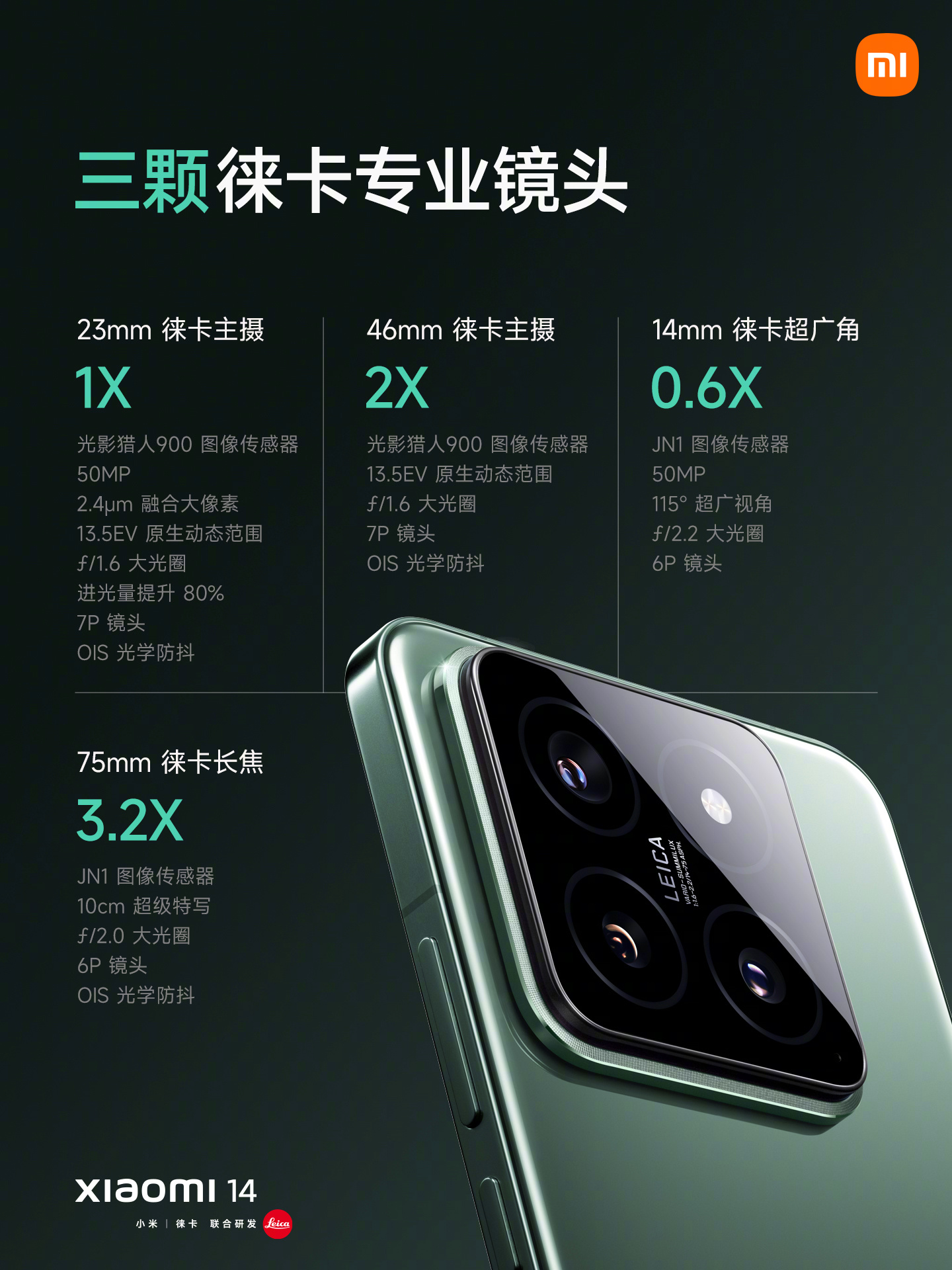 New Xiaomi 14 Pro Mobile Phone Snapdragon 8 Gen 3 50MP Leica Camera 120HZ  AMOLED Screen 120W Wired Second Charging
